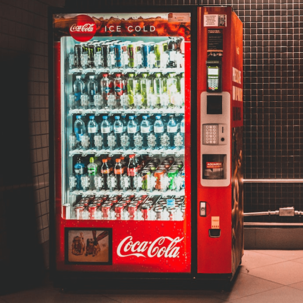 coca cola vending machine